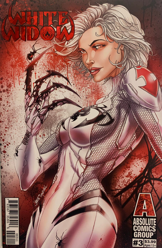 White Widow #3 Retail Edition Red Foil NM cover by Jamie Tyndall (pre-owned)