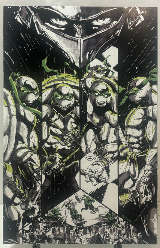 TMNT Black White and Green #1 Eskivo Virgin Variant (pre-owned)