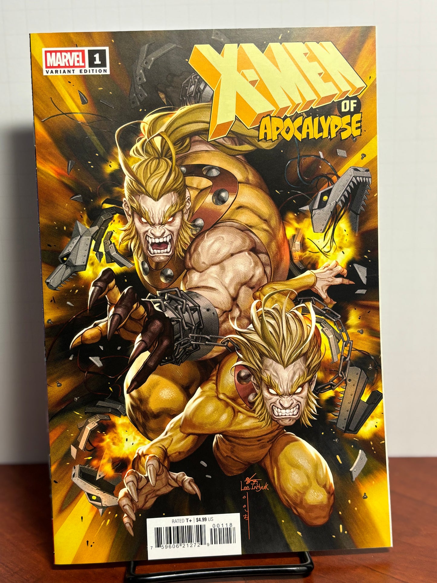 X-Men of Apocalypse 1 Variant Edition 1:25 incentive ratio NM