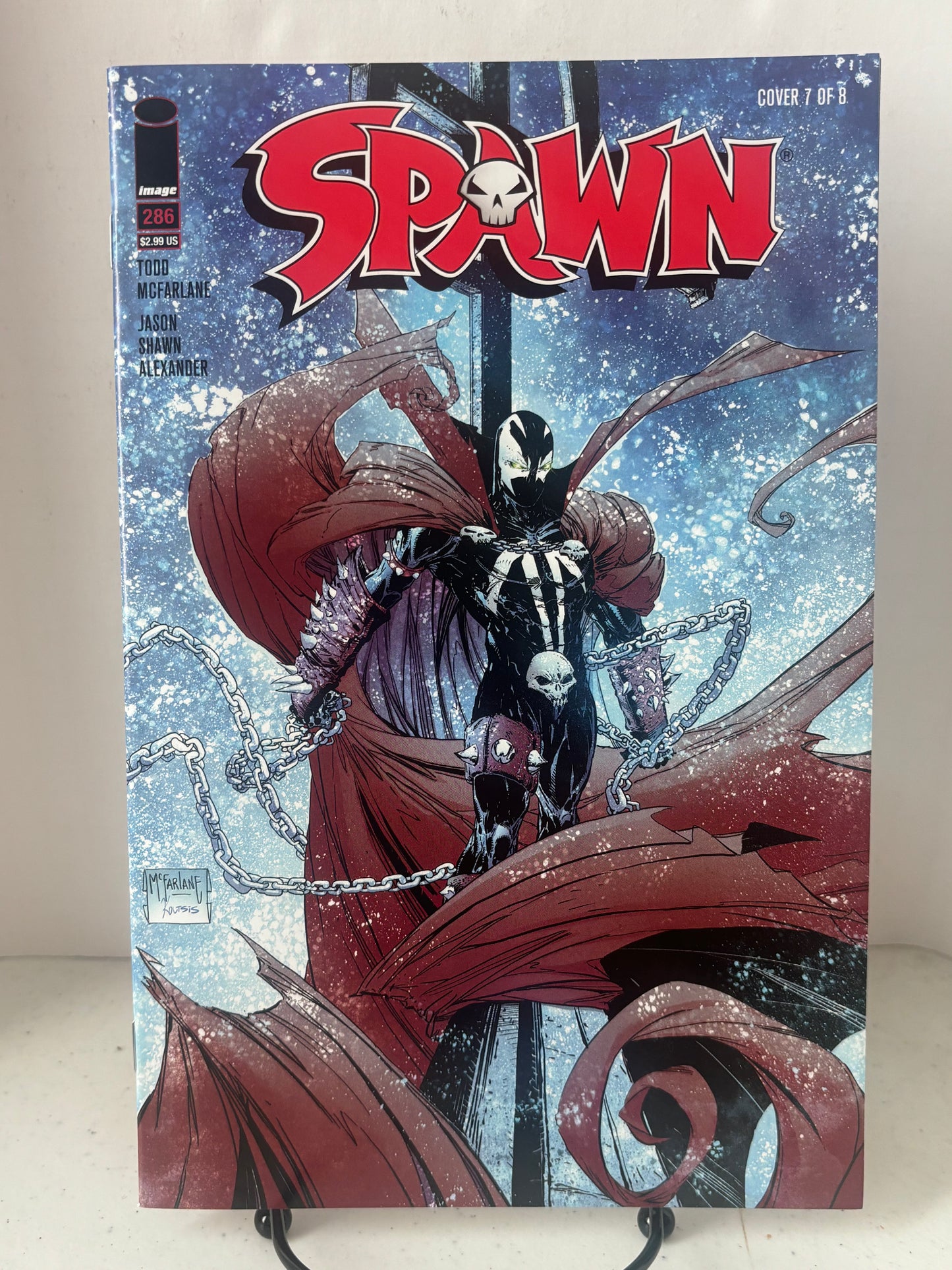 Spawn #286 Todd McFarlane & Nikos Koutsis Variant Cover 7 Image Comics 2018