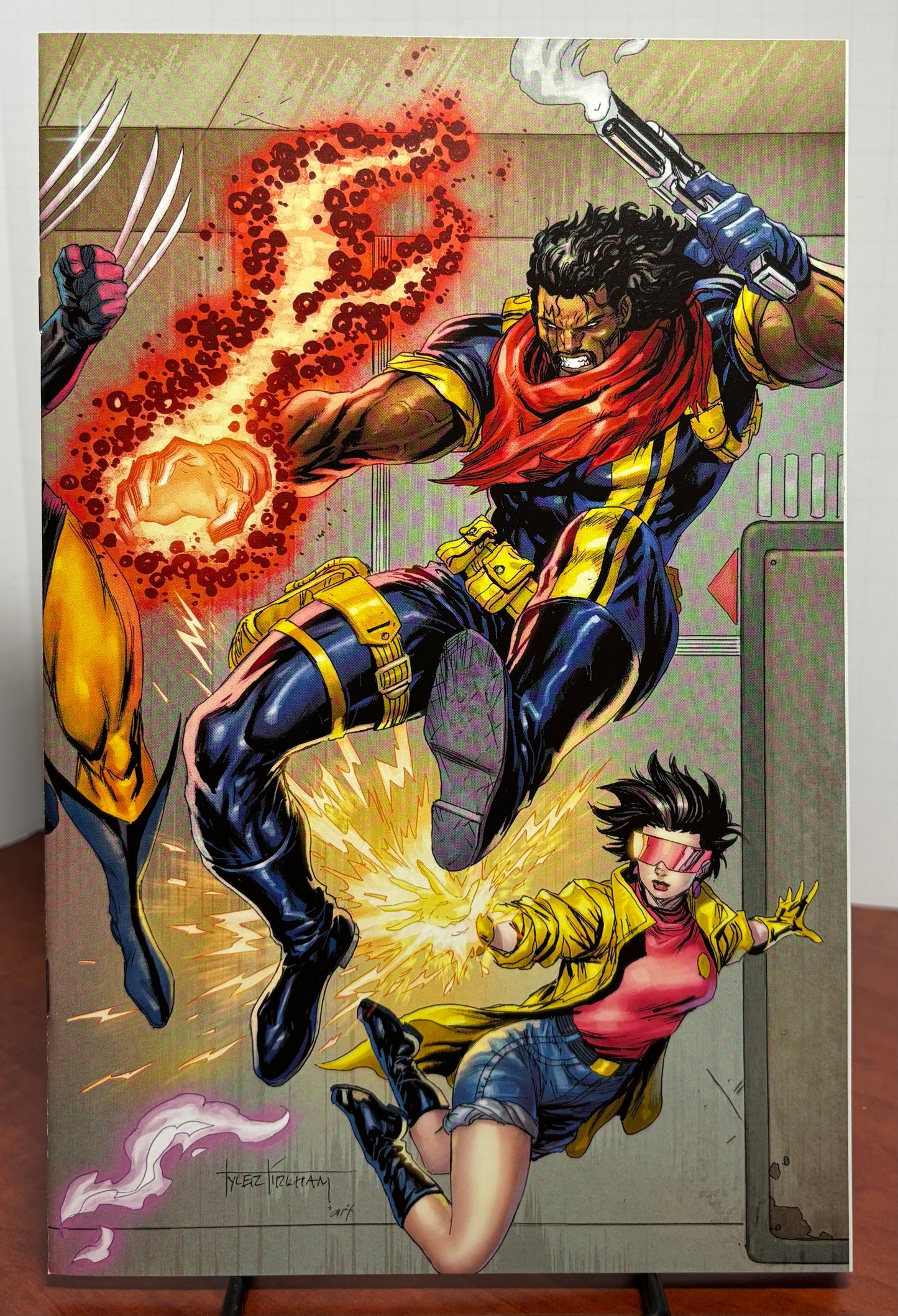 Tyler Kirkham Virgin Connecting 9 Issue Set X-Men Danger Room Exclusive Lot NM