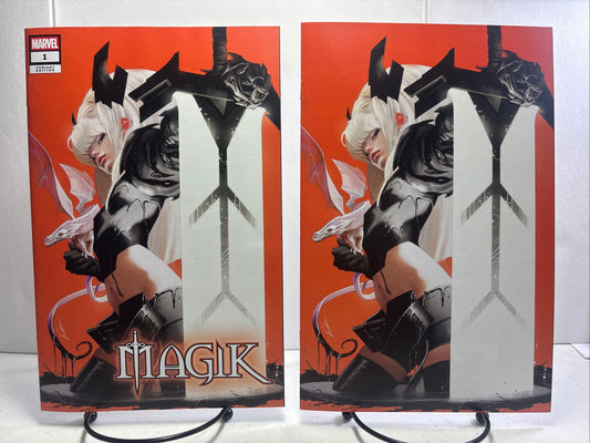 Magik #1 Alexander Lozano Magik Exclusive Trade and Virgin Set VF/NM