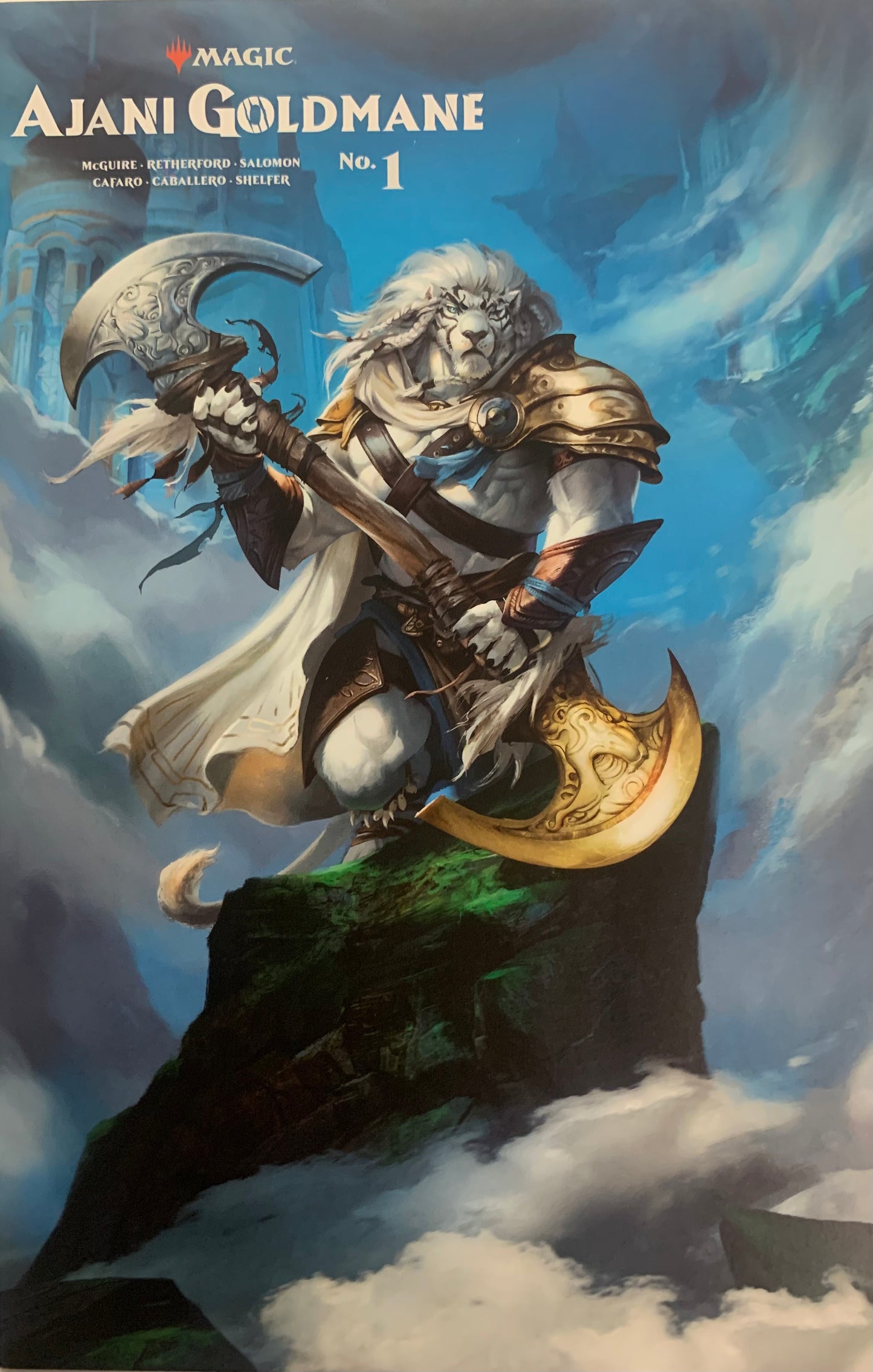 Magic: Ajani Goldmane #1 Claudya Schmidt Trade Dress Variant (pre-owned)