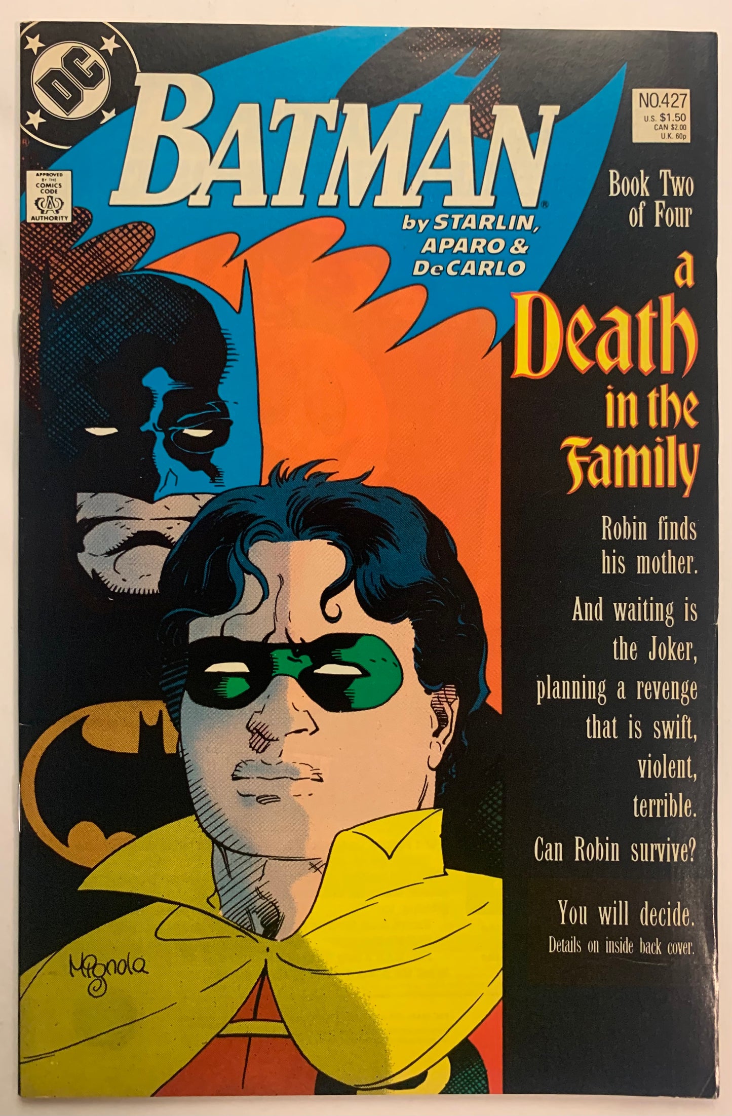 Batman Death in the Family DC comics VF / NM (pre-owned)