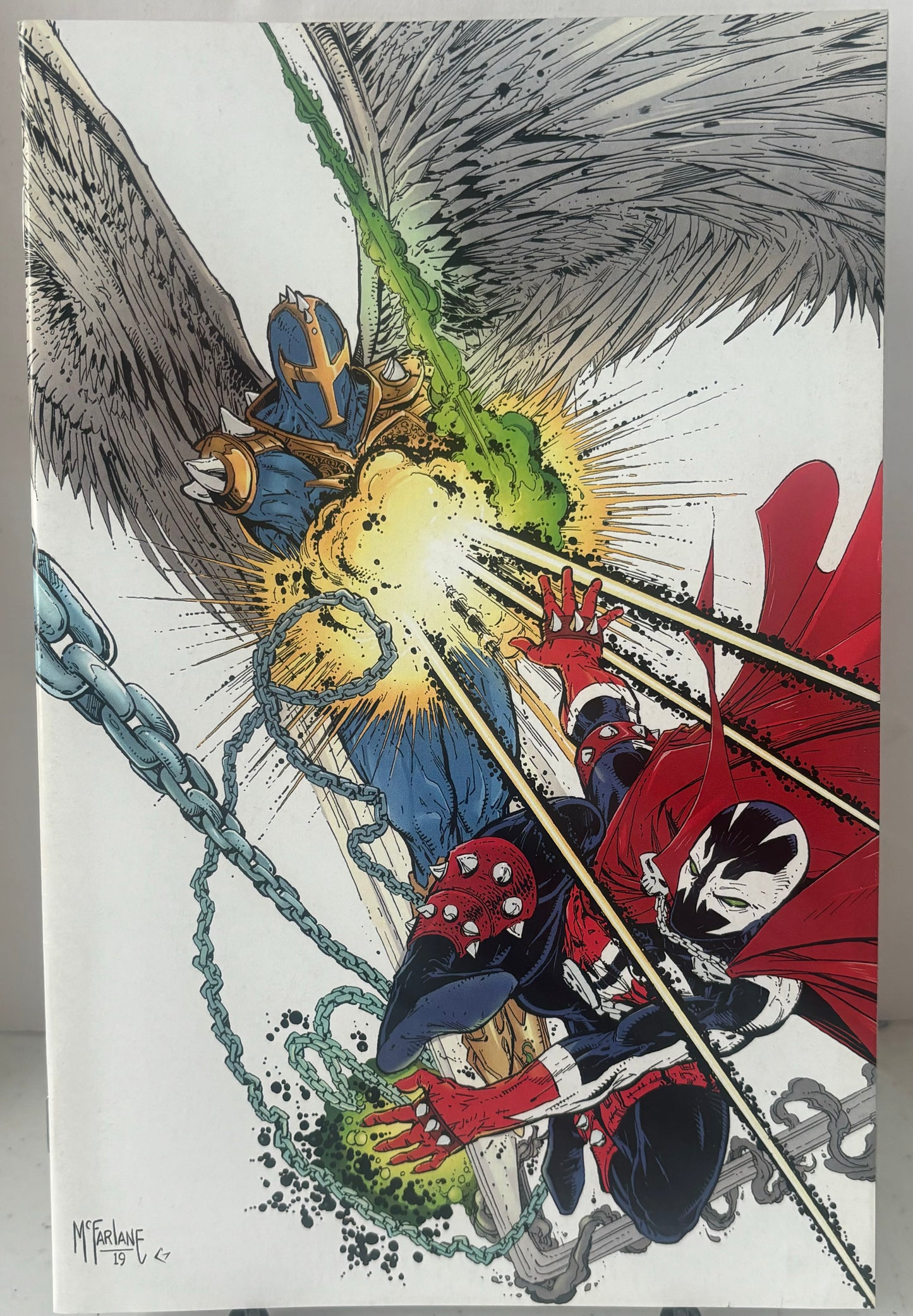 Spawn #298 Virgin Homage Cover, Road to #300 Todd Mcfarlane NM