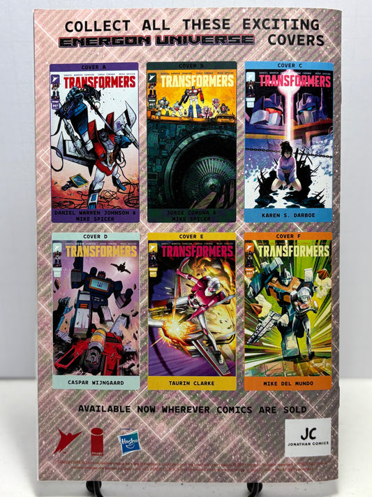 Transformers #7 - Tiago Da Silva Variant LTD 750 (IMAGE 2024) NM