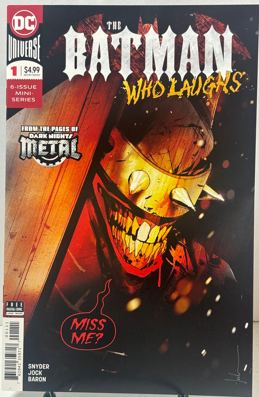 Batman Who Laughs #1 2019 DC comics