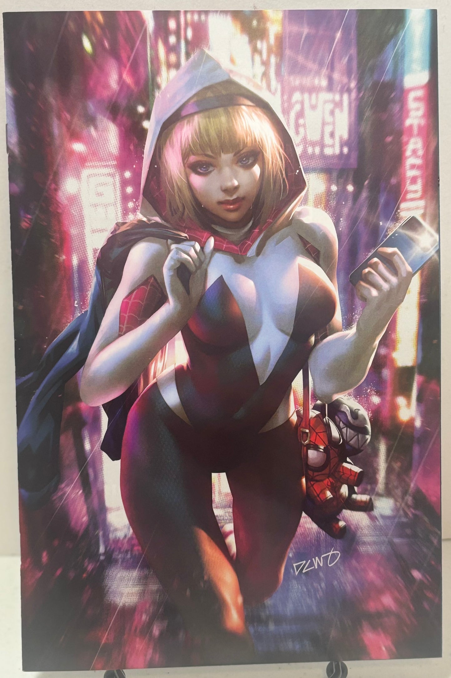 AMAZING SPIDER-MAN #35 DERRICK CHEW VIRGIN VARIANT 2023 LTD 1000 NYCC NM