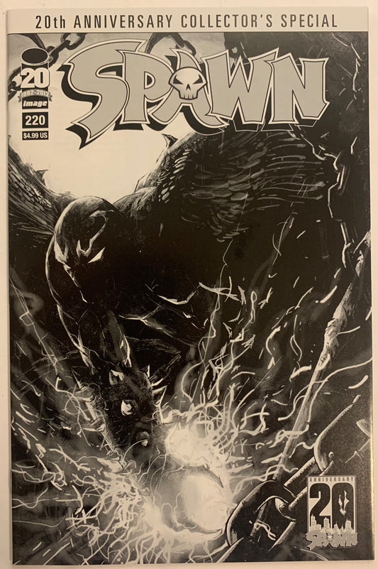 Spawn 220 VF 20th Anniversary Collector's Special B & W (pre-owned)