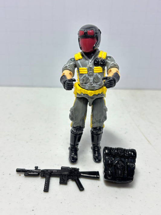 1989 Python Patrol Viper with backpack and weapon