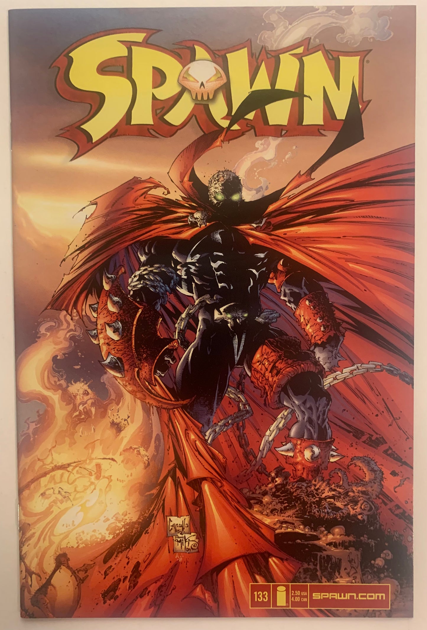 Spawn #133 Capullo Image Comics VF / NM (pre-owned)