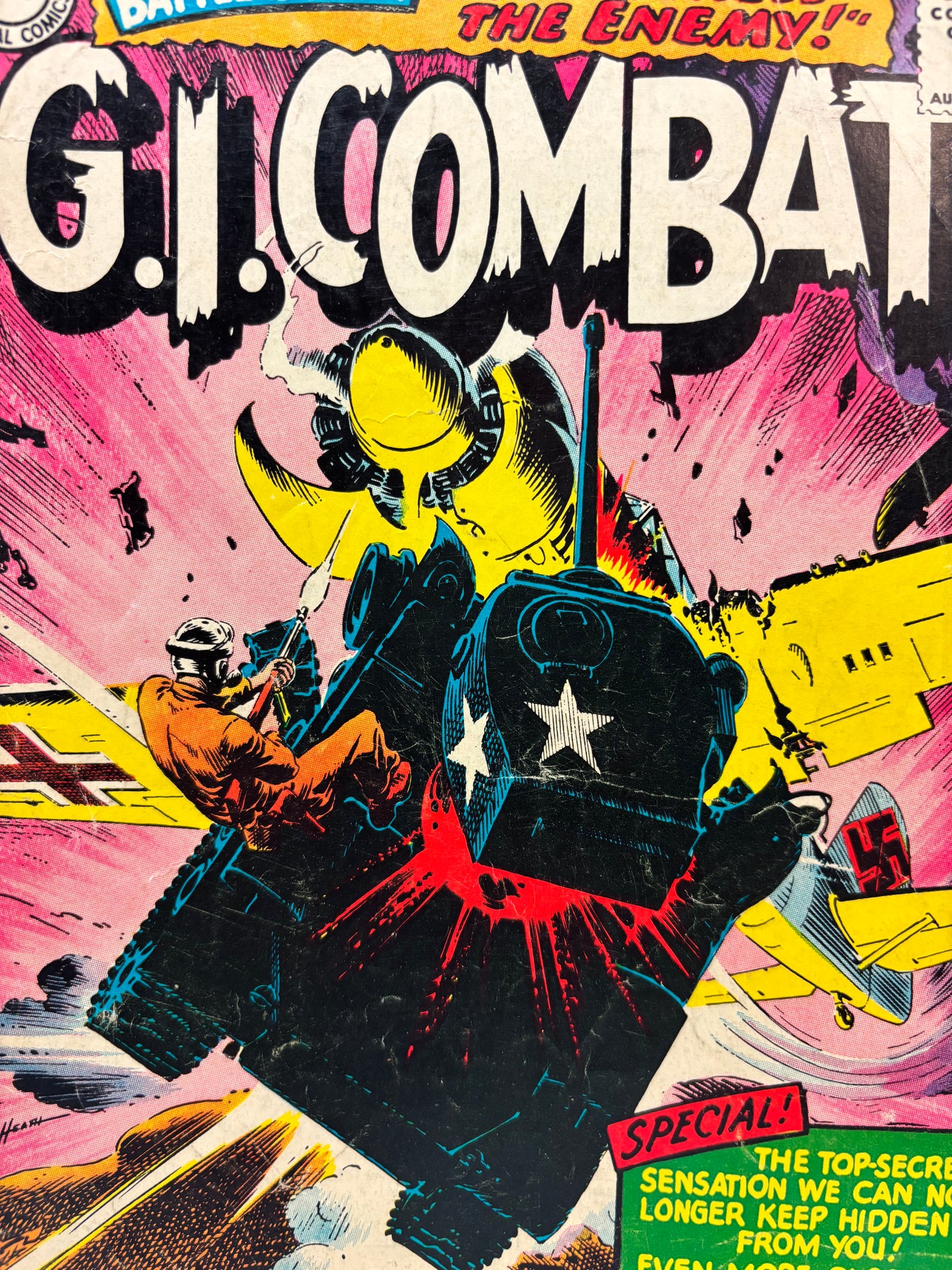 G.I. Combat #114 1965 Origin of the Haunted Tank