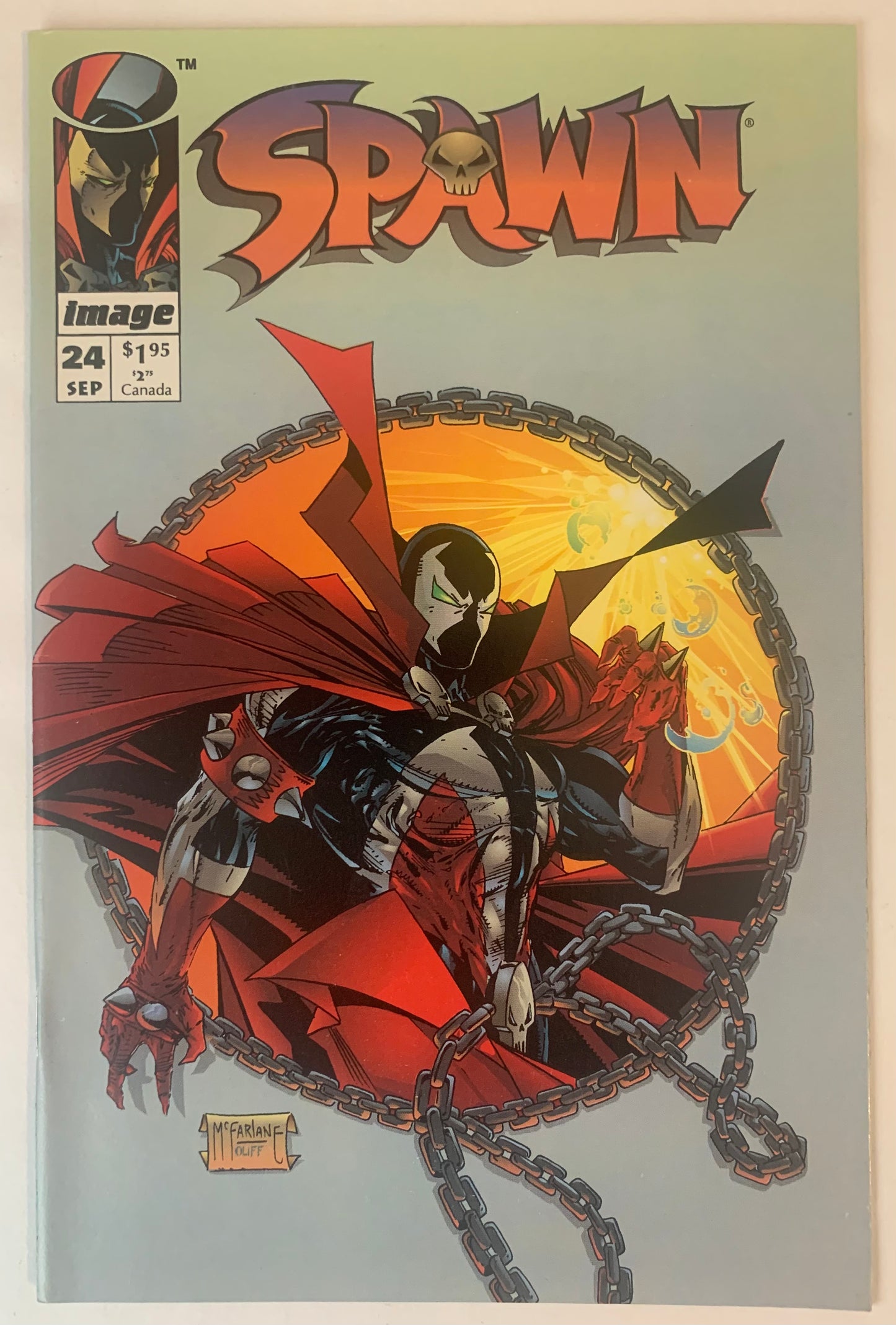 Spawn #24 (1992) Image Comics VF (pre-owned)