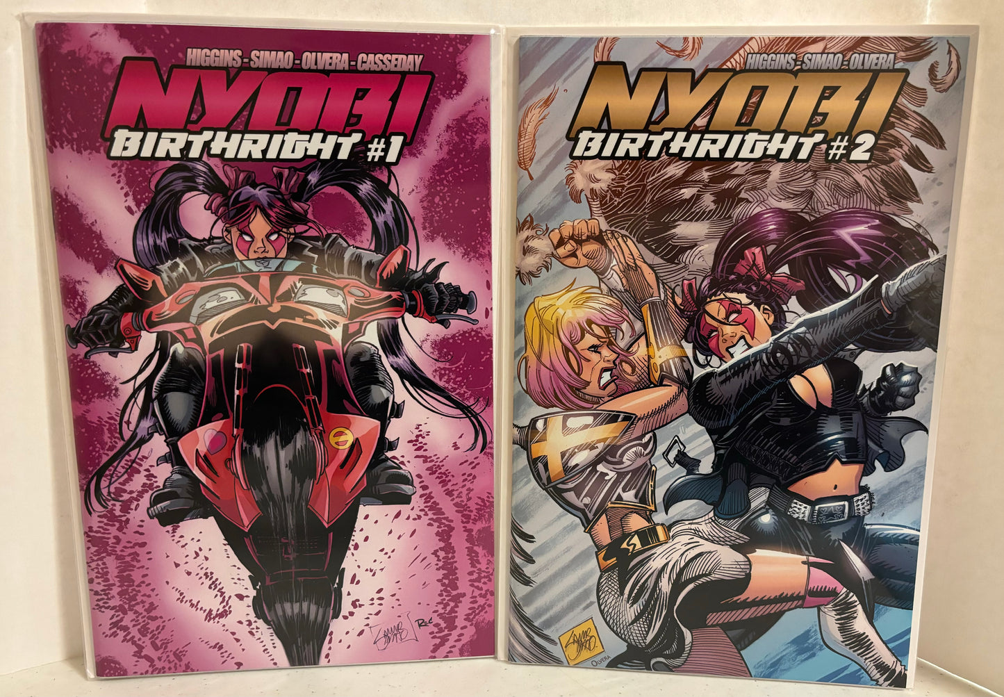 Nyobi Birthright #1-2 Kickstarter Exclusives NM