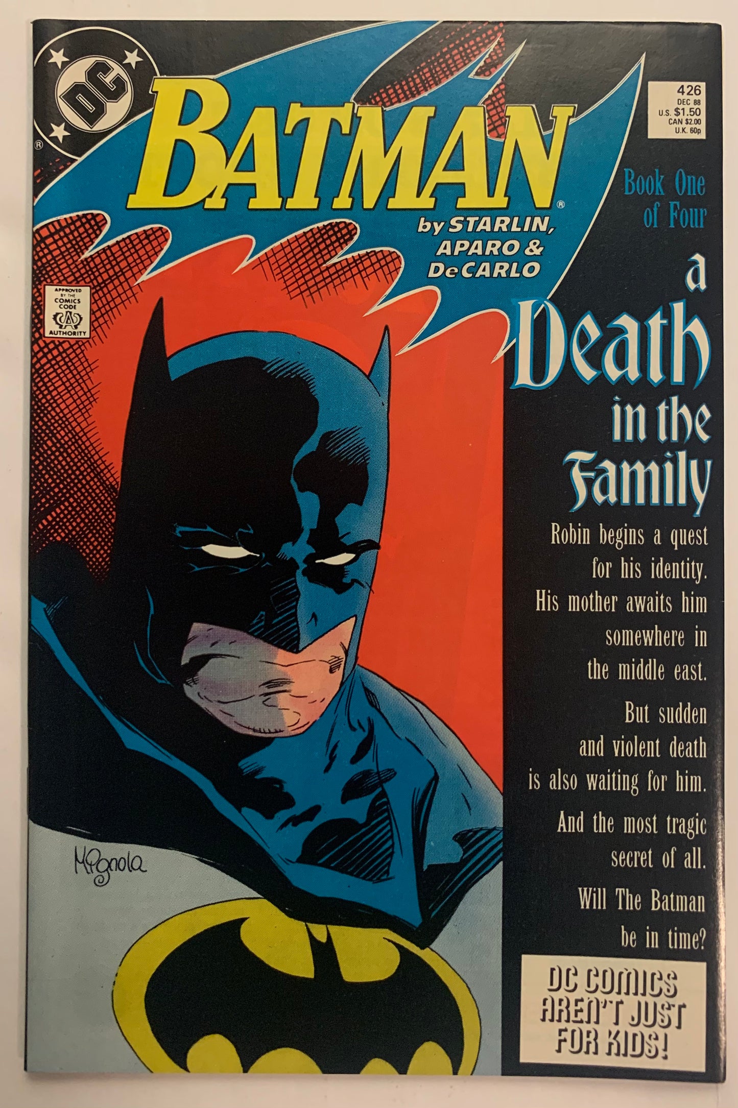 Batman Death in the Family DC comics VF / NM (pre-owned)