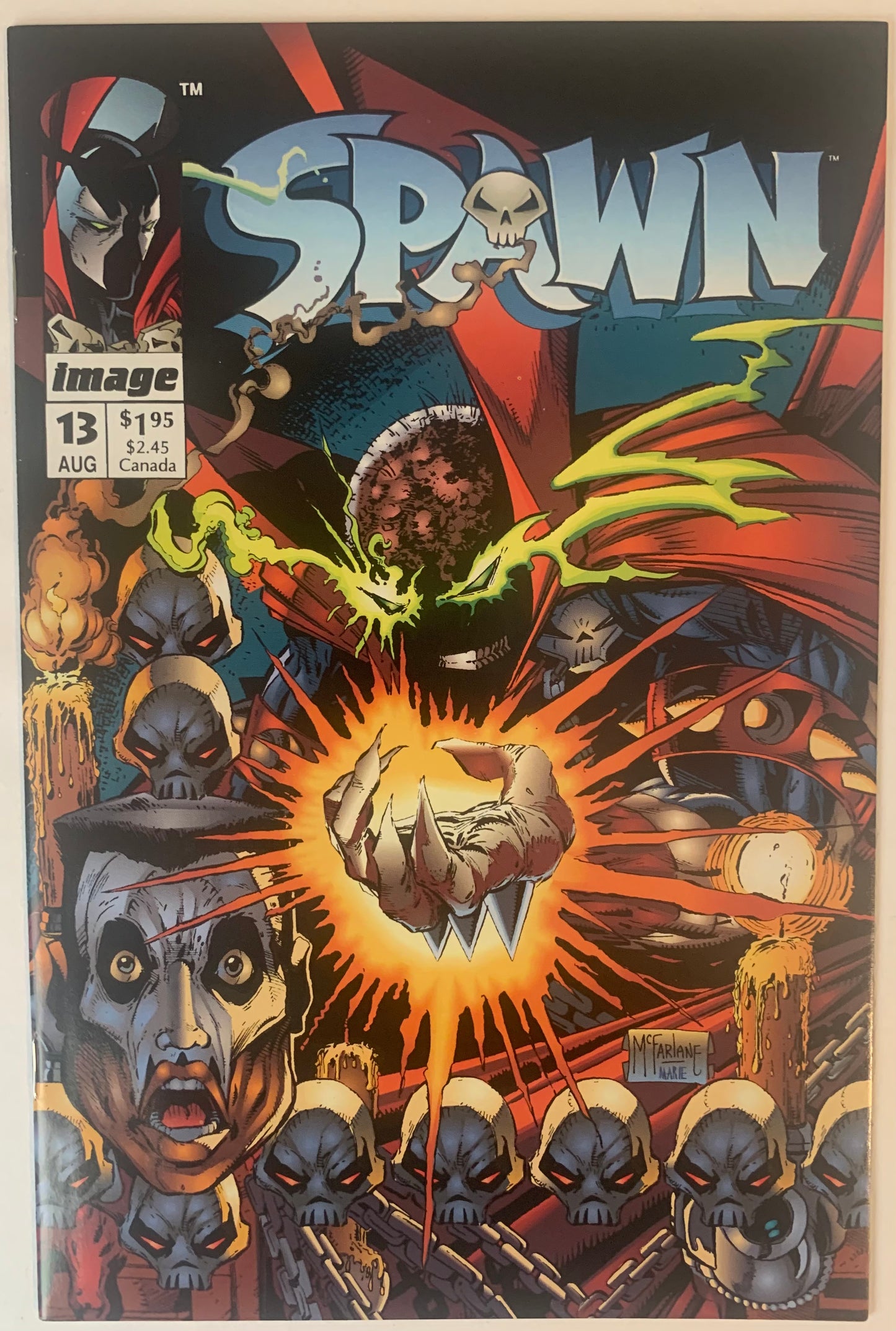 Spawn #13 (1992) Image Comics VF+ (pre-owned)