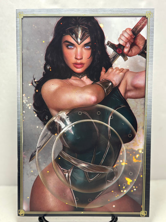 Power Hour 3 Preview Villains Shikarii Shield Girl WhatNot Exclusive LTD 50 NM