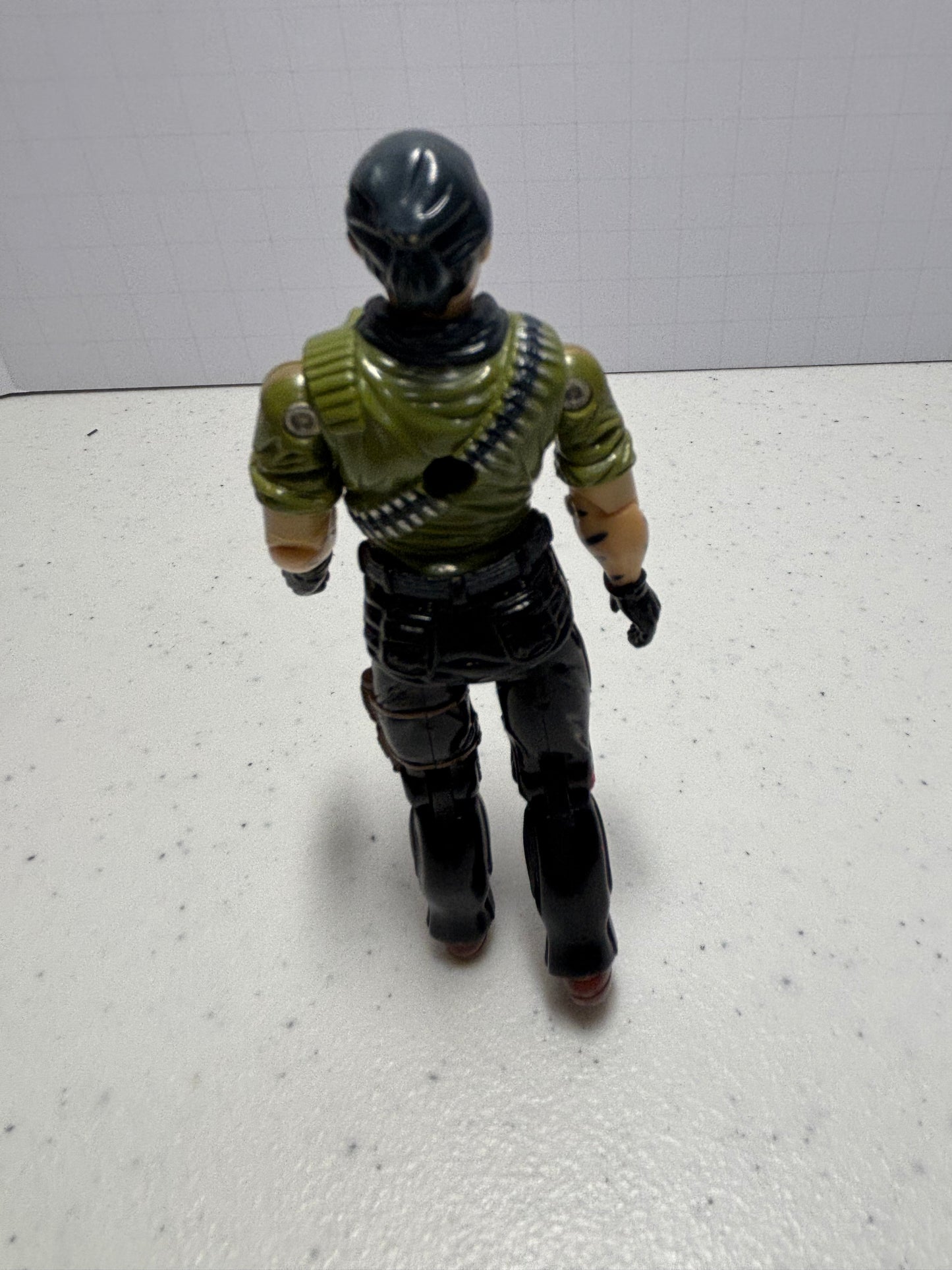 1987 GI Joe Tunnel Rat V1 w/ backpack, weapon and satchel