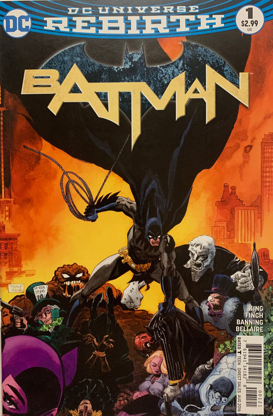 Batman #1 (2016 3rd Series) VF (pre-owned)