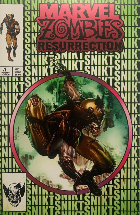 Marvel Zombies Resurrection #1 Exclusive Trade Dress Variant by Mico Suayan NM (pre-owned)