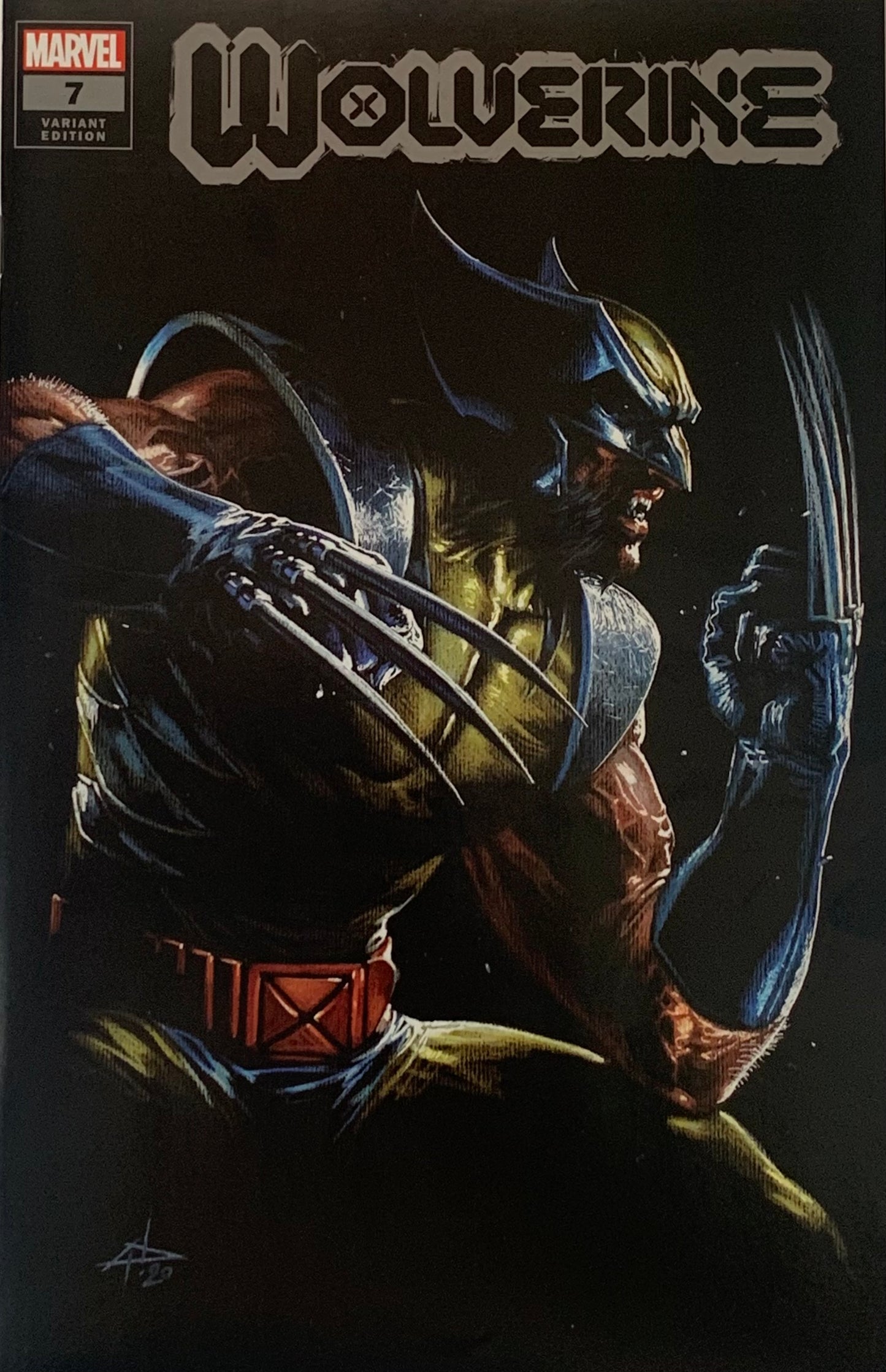 Wolverine #7 Exclusive Trade Dress Variant by Gabriele Dell'Otto NM (pre-owned)