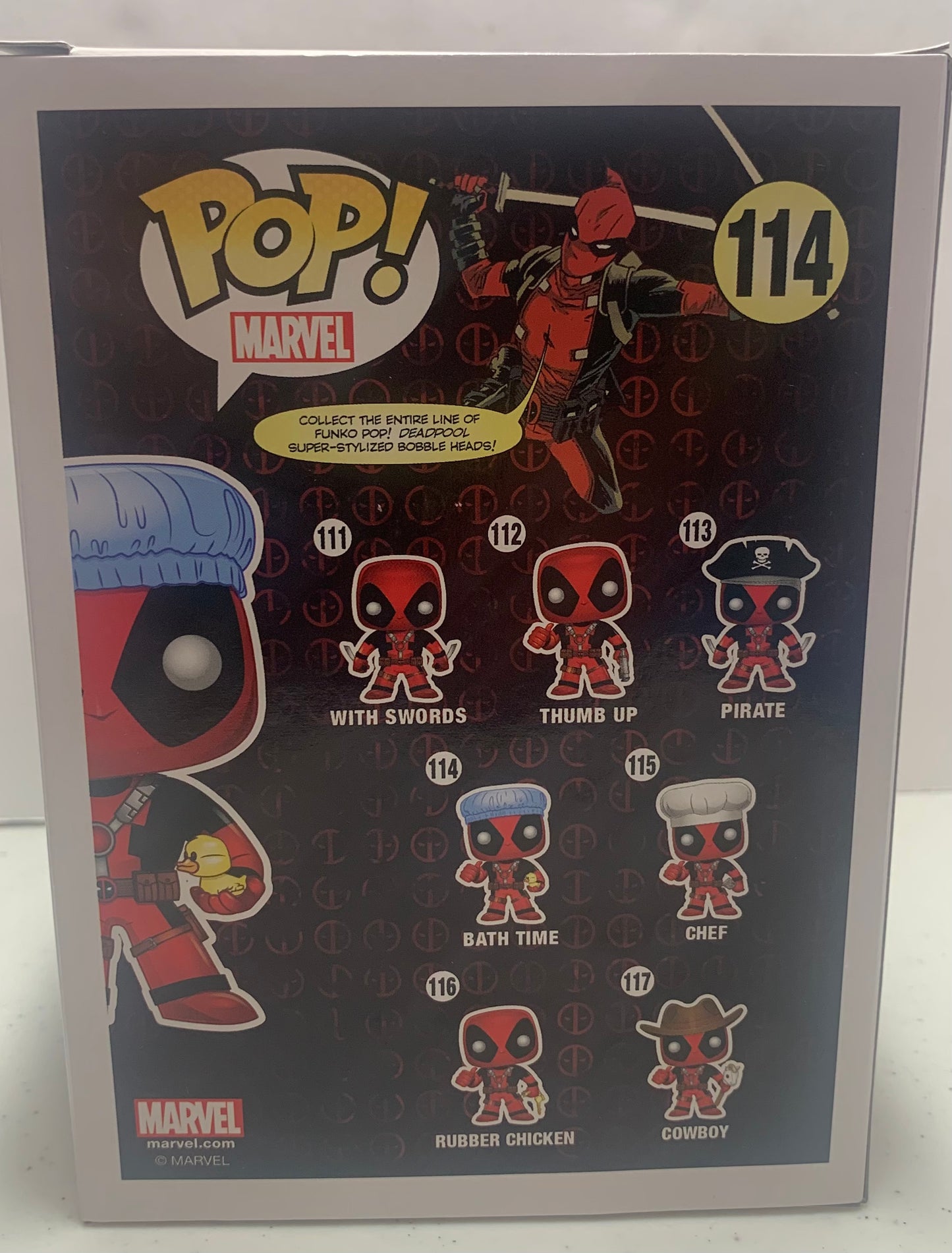 Deadpool (Bath Time) #114 Funko PoP! Target Exclusive NIB (pre-owned)