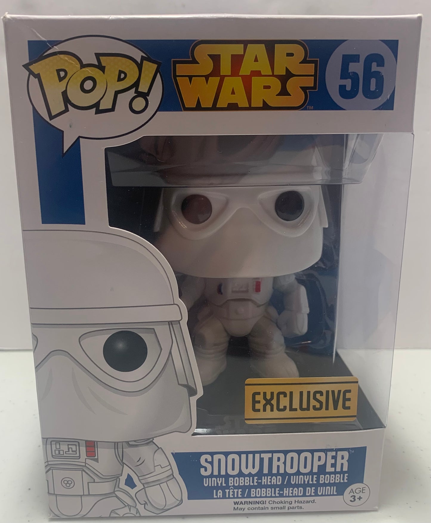 Star Wars Snowtrooper Funko PoP! Exclusive NIB (pre-owned)