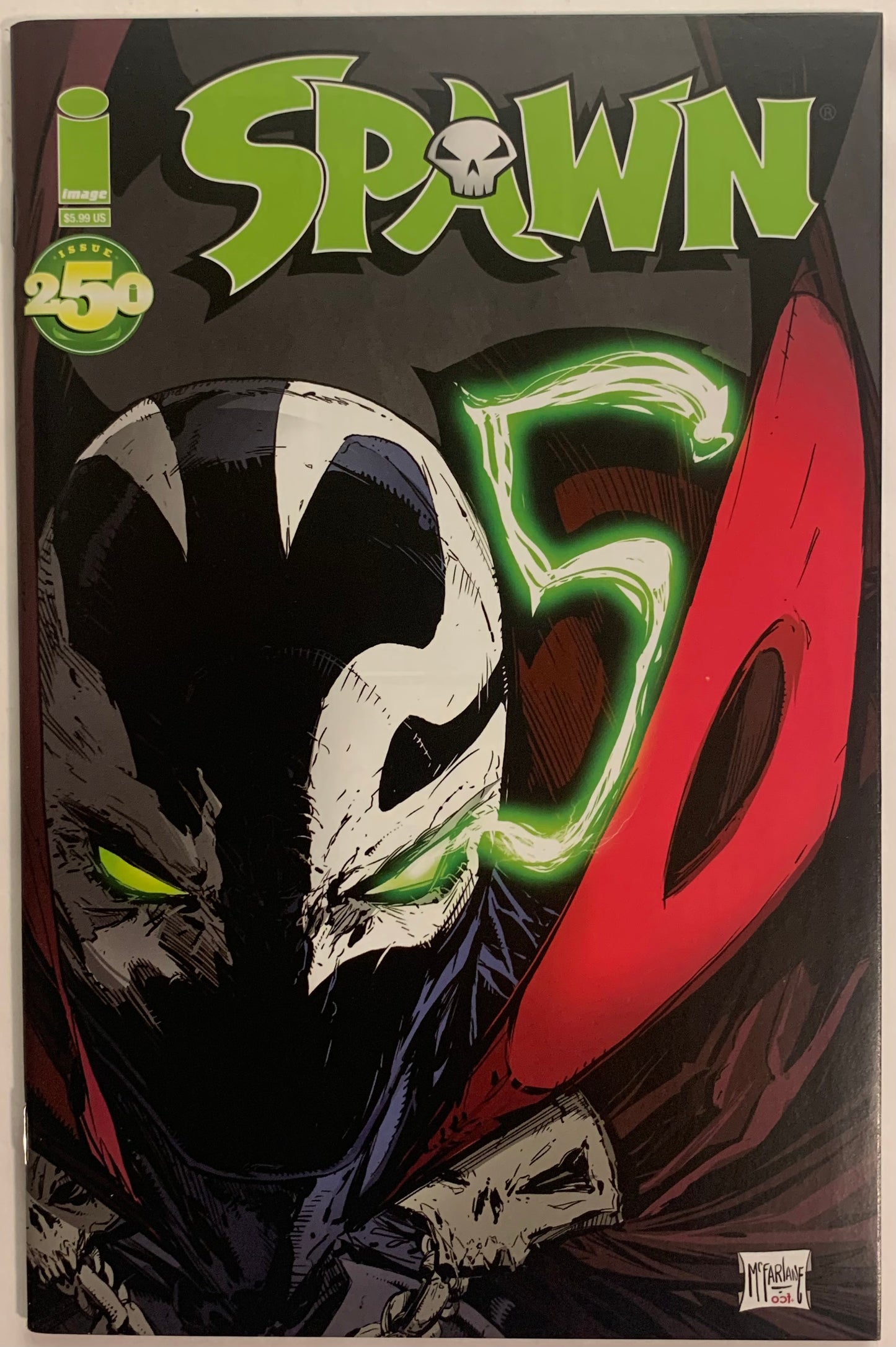 Spawn #250 (2015) Cover Todd McFarlane VF/NM (pre-owned)