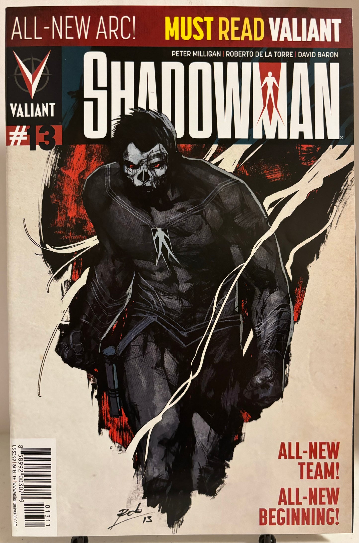 Shadowman #13a All New Arc! 1st Appearance of Punk Mambo NM (pre-owned)