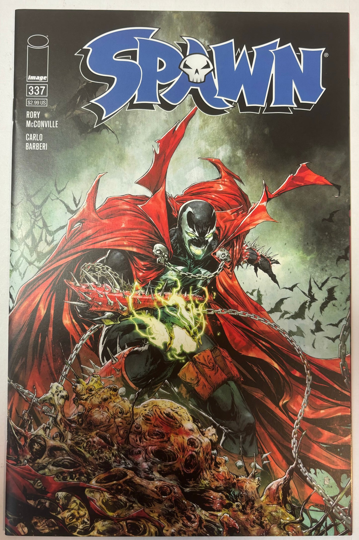 Spawn #337 Cover A Image Comics Todd McFarlane NM (pre-owned)