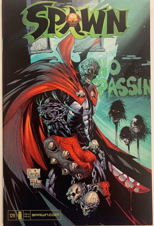 Spawn #129 Low Print Run Cover by Greg Capullo & Todd McFarlane