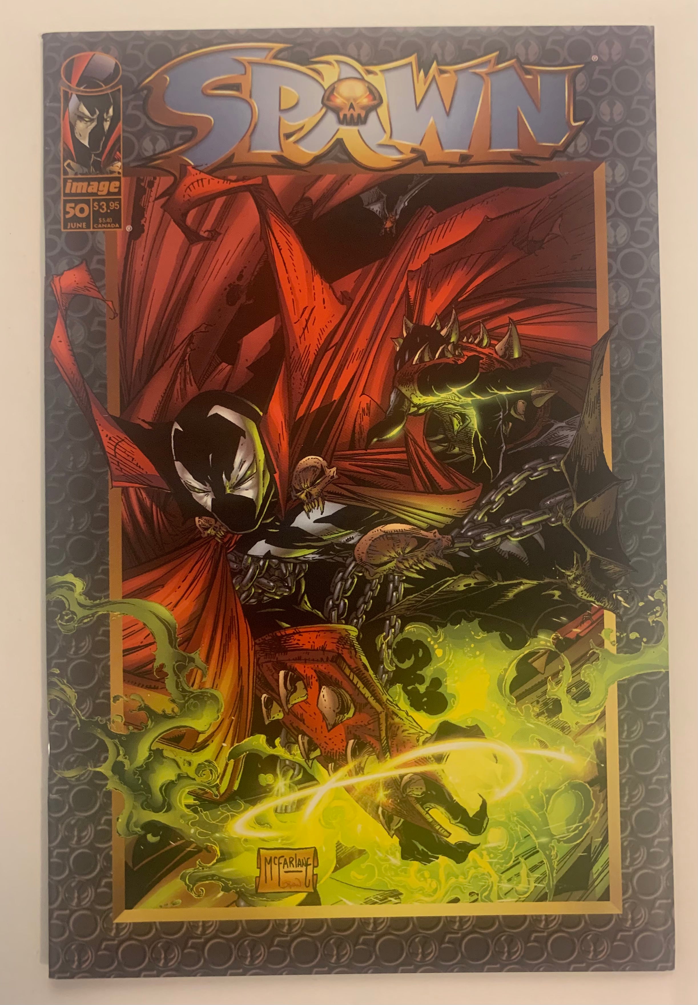 Spawn #50 (1992) VF (pre-owned) – Cosmic Comics, Cards, & Collectibles
