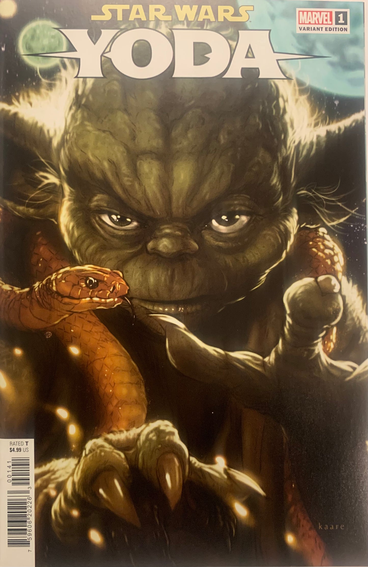 Star Wars Yoda #1 1:25 Incentive Ratio NM (pre-owned)