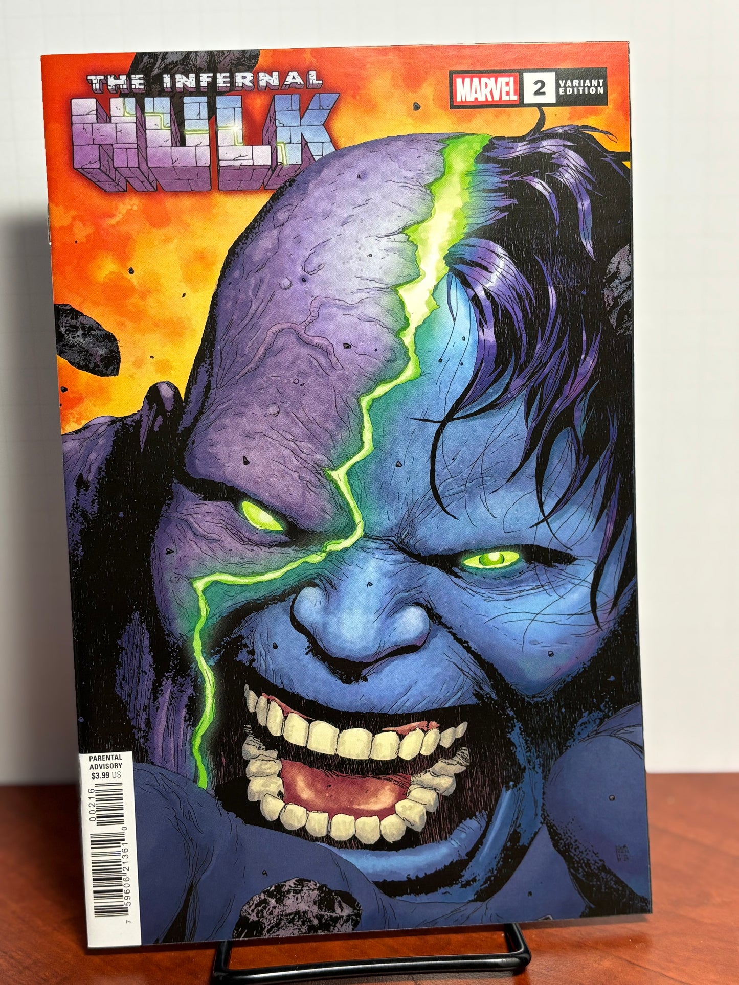 The Infernal Hulk 2 Variant Edition 1:25 Incentive Ratio NM