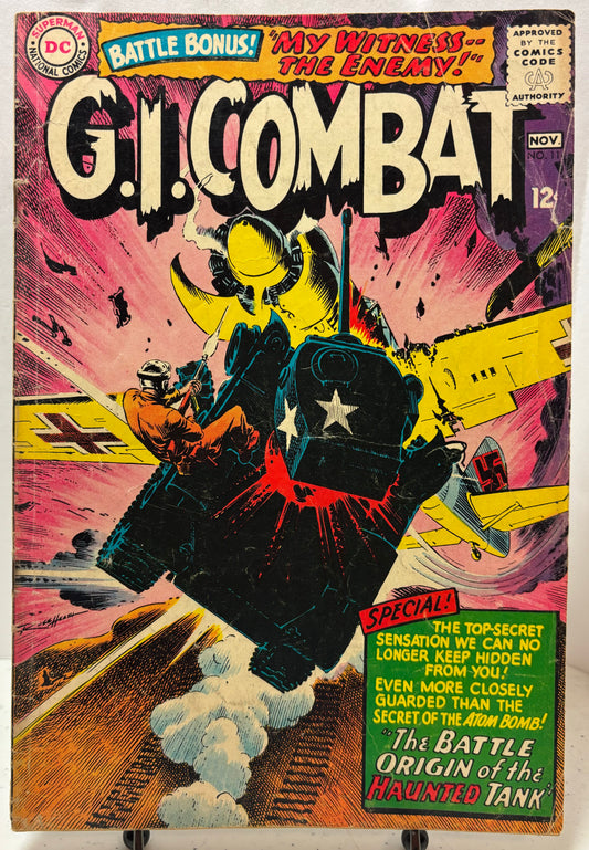 G.I. Combat #114 1965 Origin of the Haunted Tank