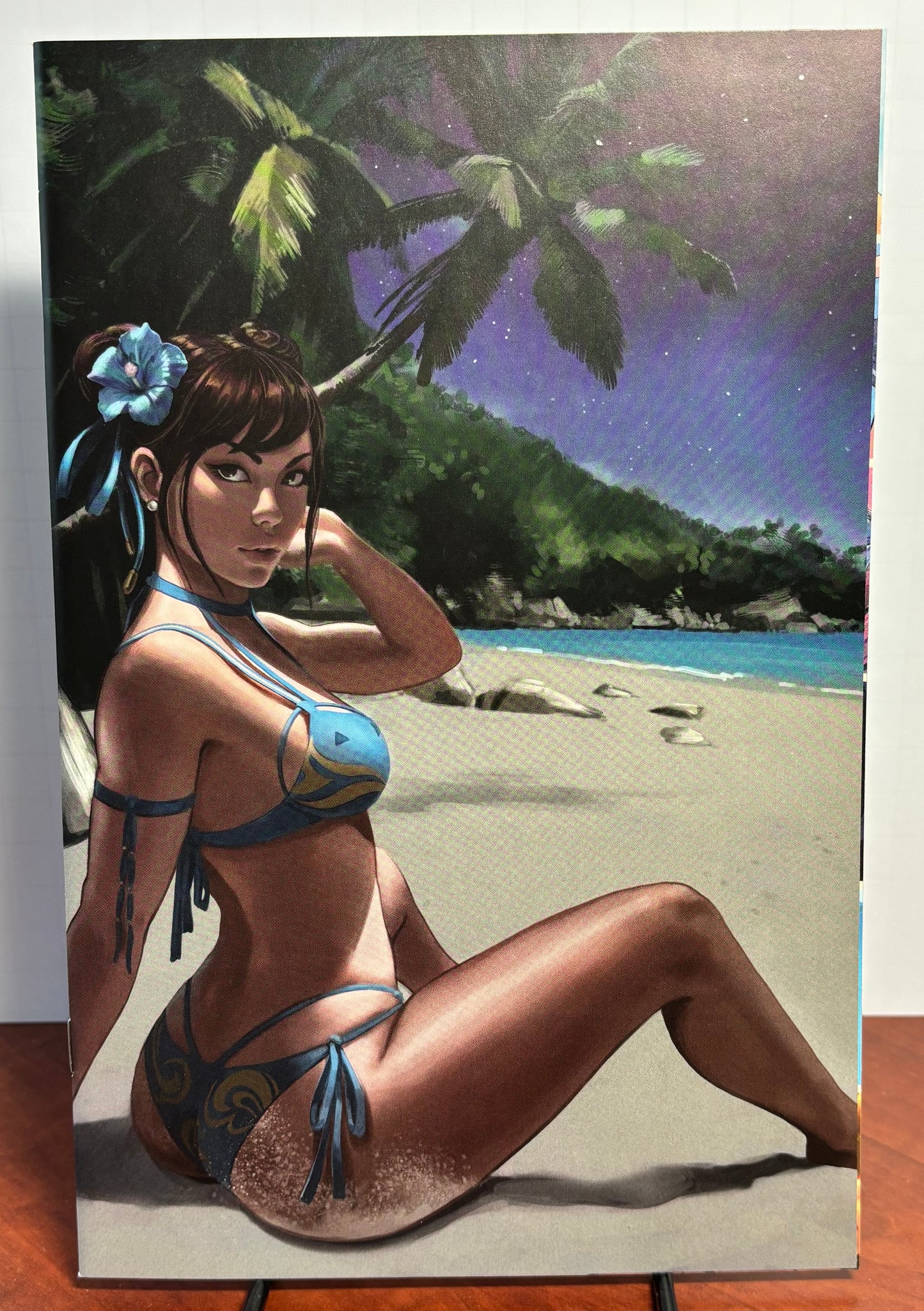 2022 SWIMSUIT SPECIAL #1 NIGHTIME IVAN TALAVERA VARIANT LTD 350 W/COA NM