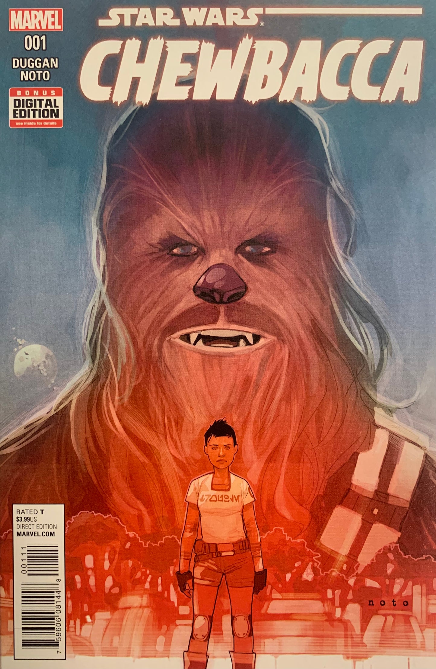 Star Wars Chewbacca #1 Marvel Comics Rated T (pre-owned)