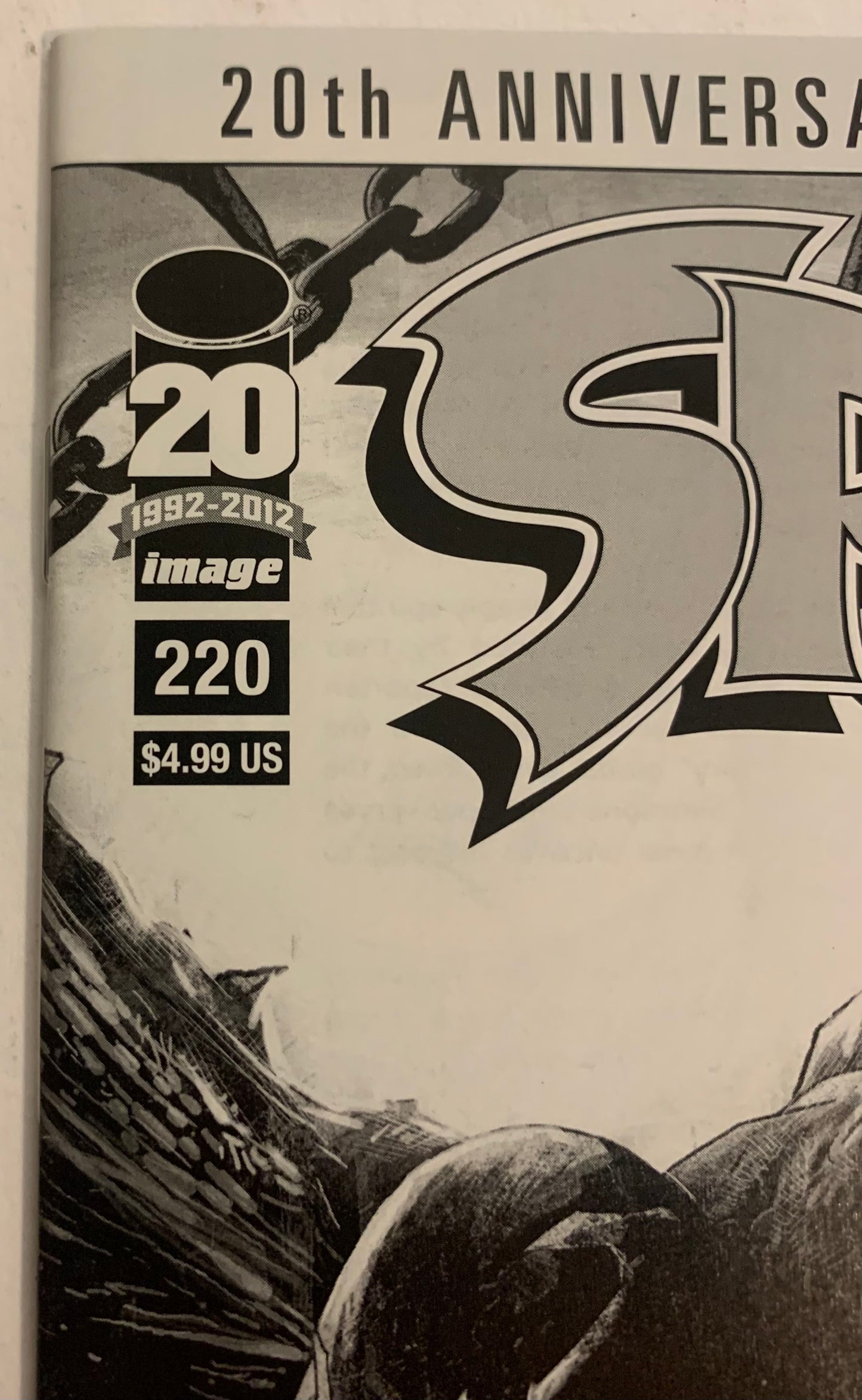 Spawn 220 VF 20th Anniversary Collector's Special B & W (pre-owned)