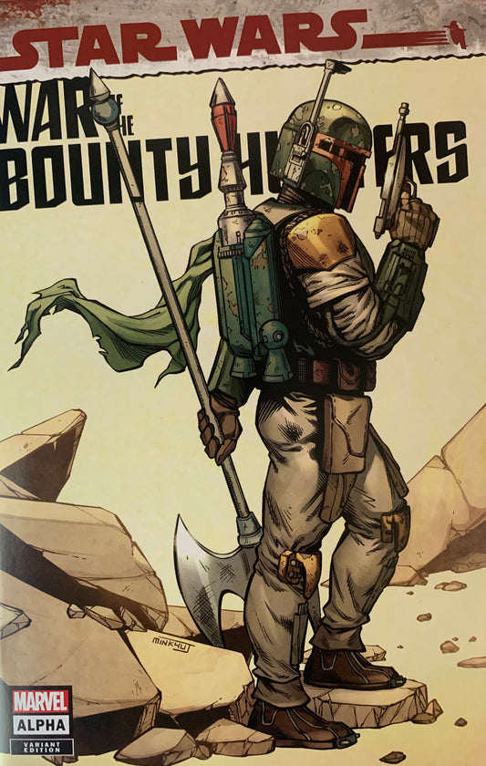 Star Wars War of the Bounty Hunters Alpha #1 Minkyu Jung Trade Dress Variant NM (pre-owned)