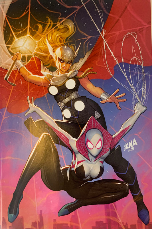 Spider-Gwen Gwen Verse #2 Virgin Exclusive Variant David Nakayama NM (pre-owned)