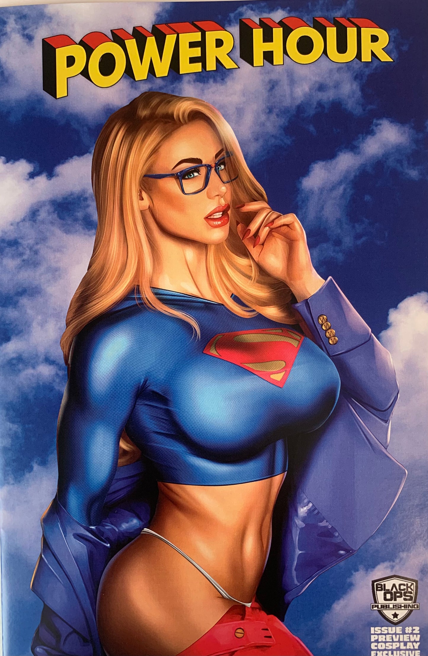 Power Hour #2 Preview Supergirl Sky Variant Ltd 50 Fernando Rocha / Killbiro Arts NM (pre-owned)