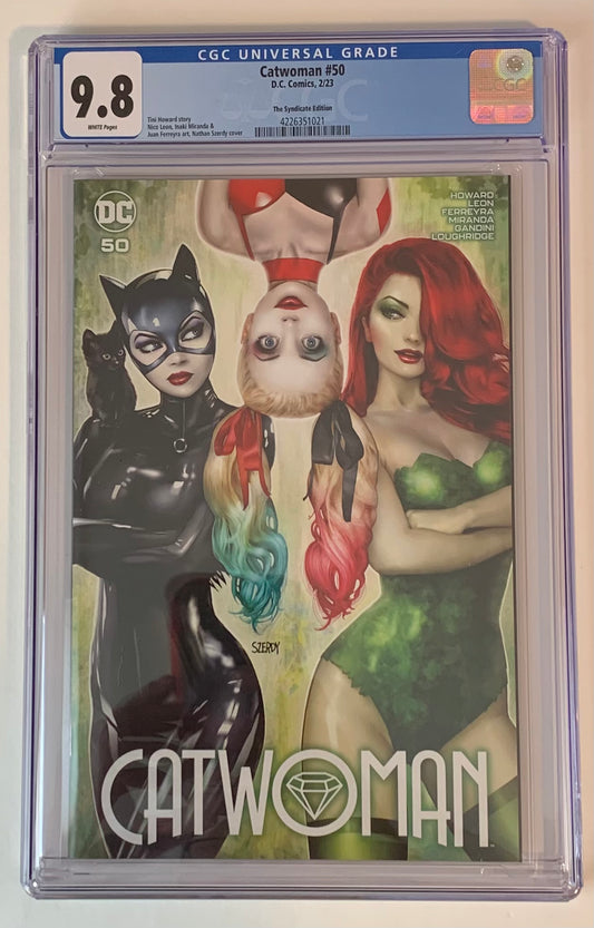 CGC 9.8 Catwoman #50 The Syndicate Edition Nathan Szerdy Trade Dress Variant (pre-owned)