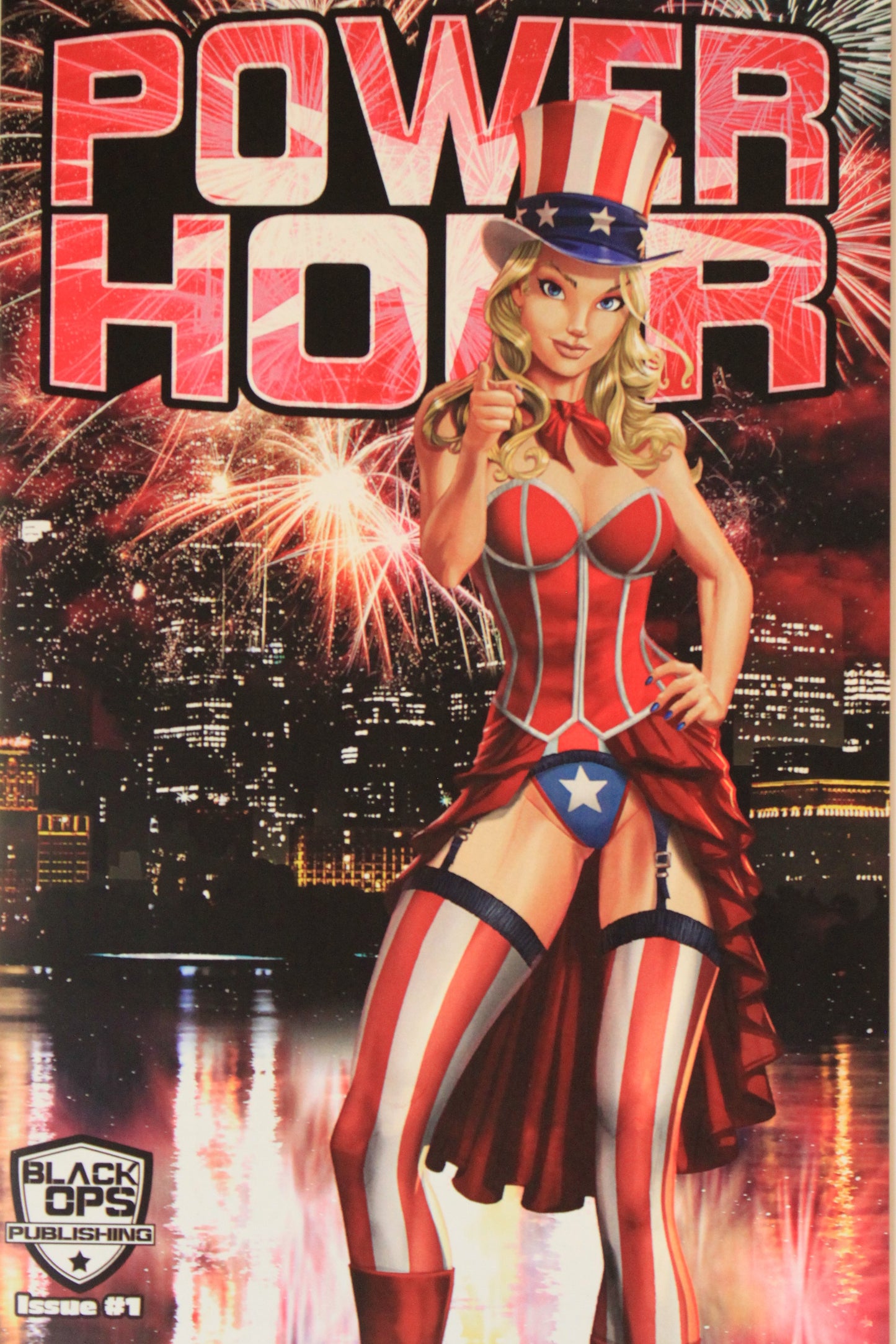 Power Hour #1 Chris Ehnot 4th of July Variant Cover (A) NM