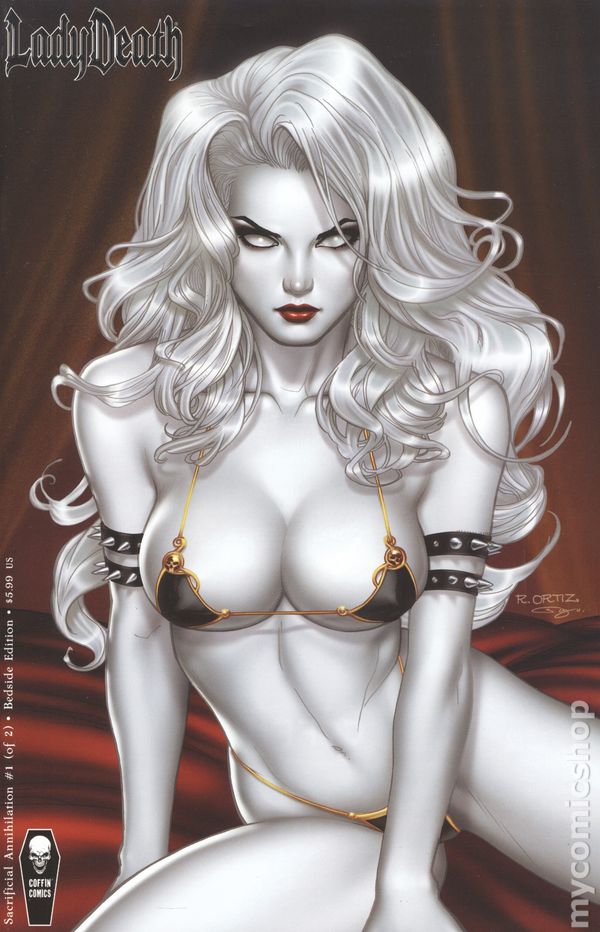 LADY DEATH SACRIFICIAL ANNIHILATION 1 CVR B BEDSIDE RICHARD ORTIZ (pre-owned)