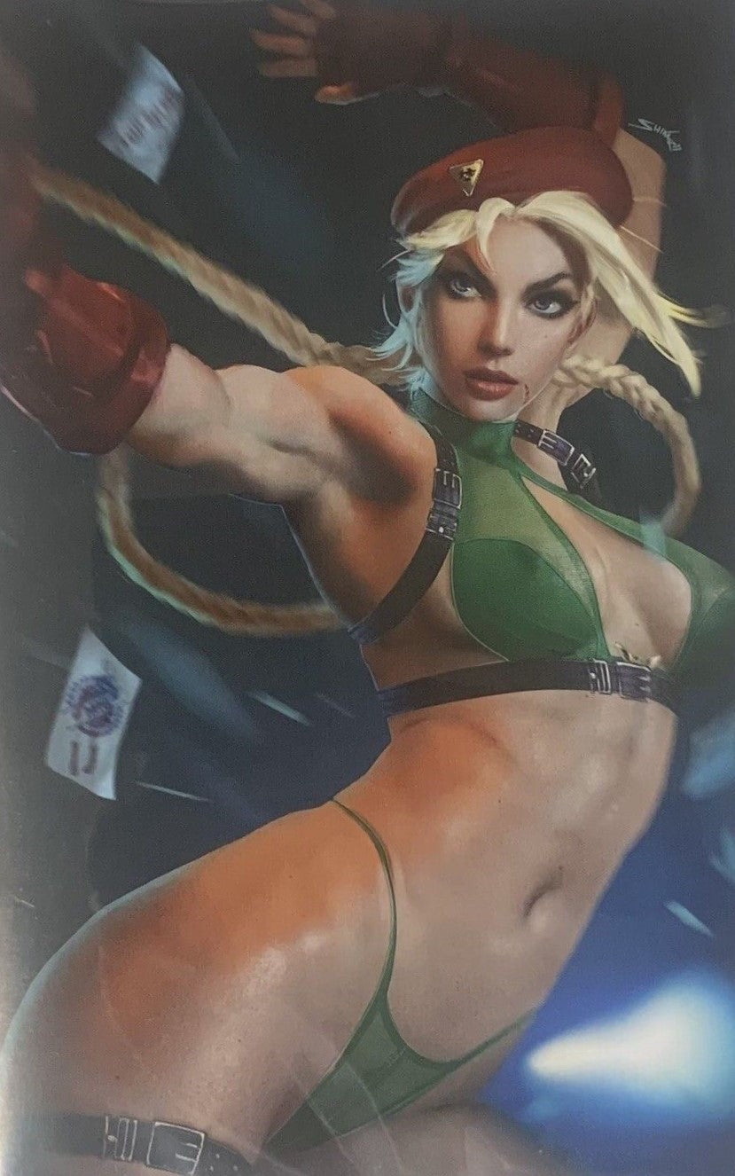 Power Hour #1 Shikarii Cammy Street Fighter Set of Four NM (pre-owned)