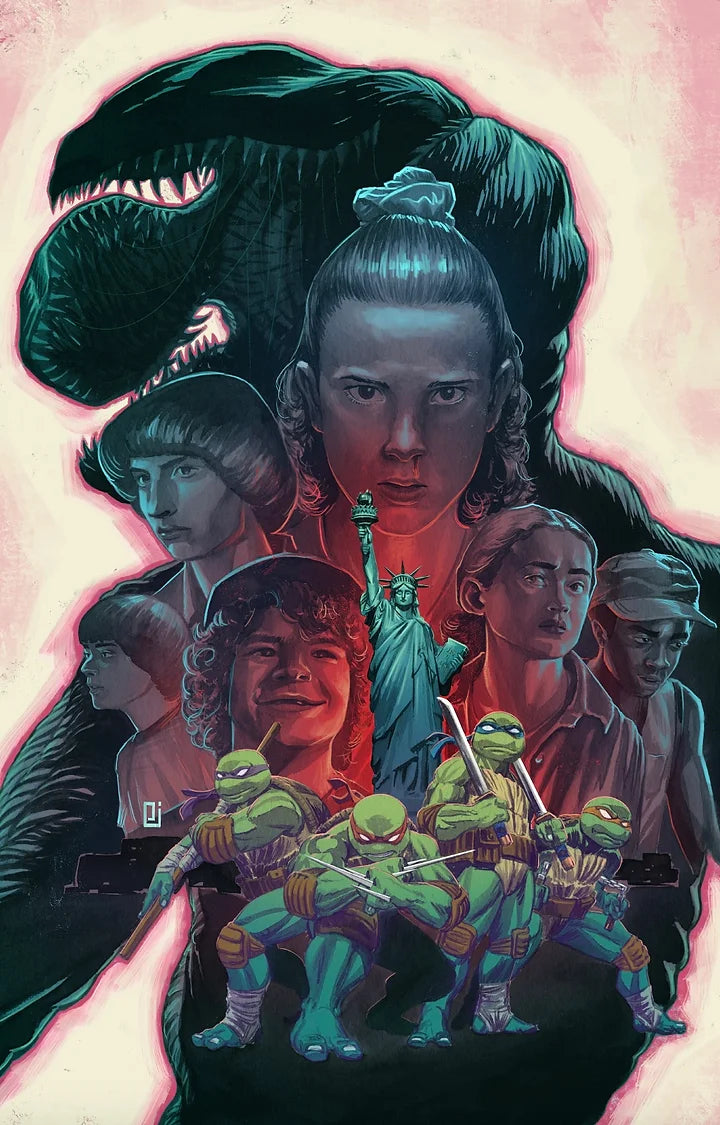 TMNT X Stranger Things #1 Peejay Catacutan Variant